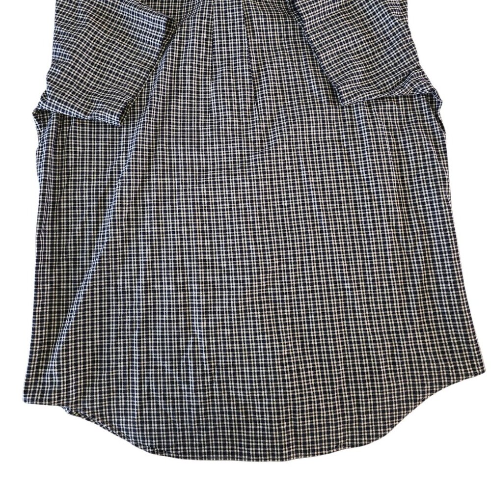 Polo Ralph Lauren Mens L Navy Plaid Button Down Shirt Classic Fit Cotton - Picture 6 of 6